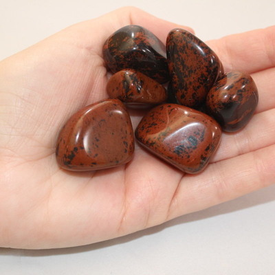 Obsidian - Mahogany Polished