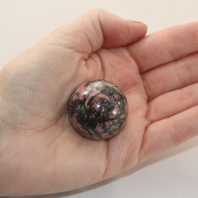 Rhodonite Sphere