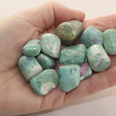 Ruby in Fuchsite Polished