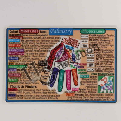 Palmistry Wallet Card