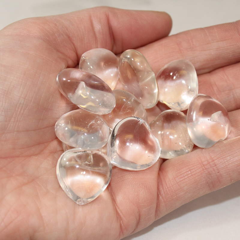 Clear Quartz Mini Heart
