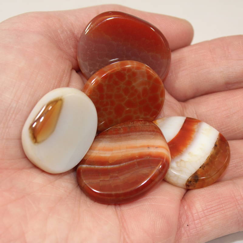 Carnelian Mini Medallion