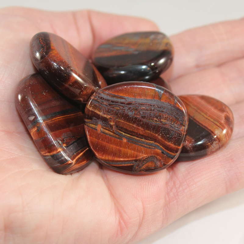 Tiger Eye (Red) Mini Medallion