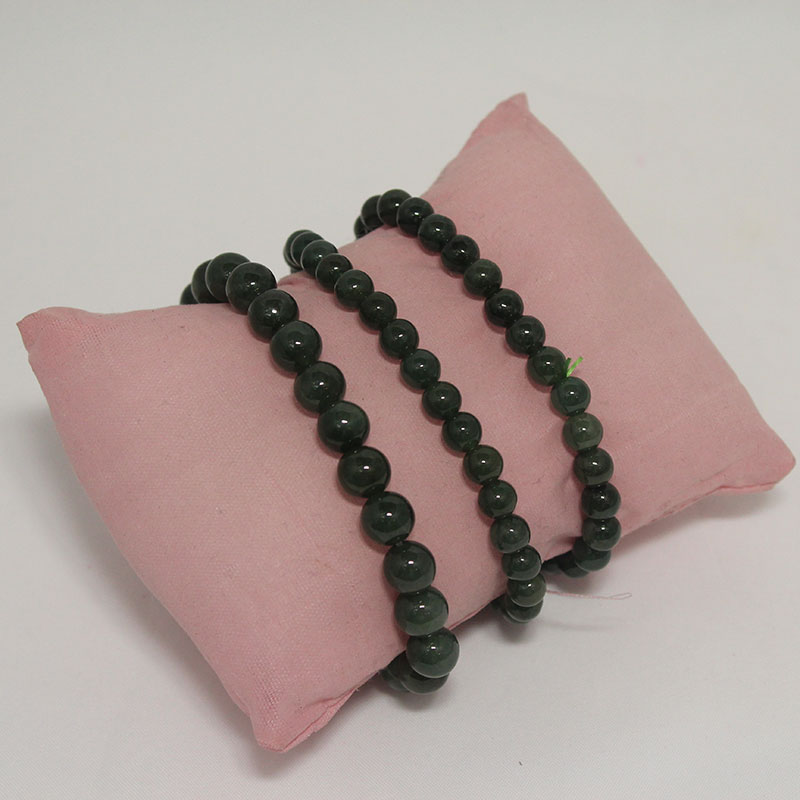 Jade-Nephrite Stretchy Bracelet