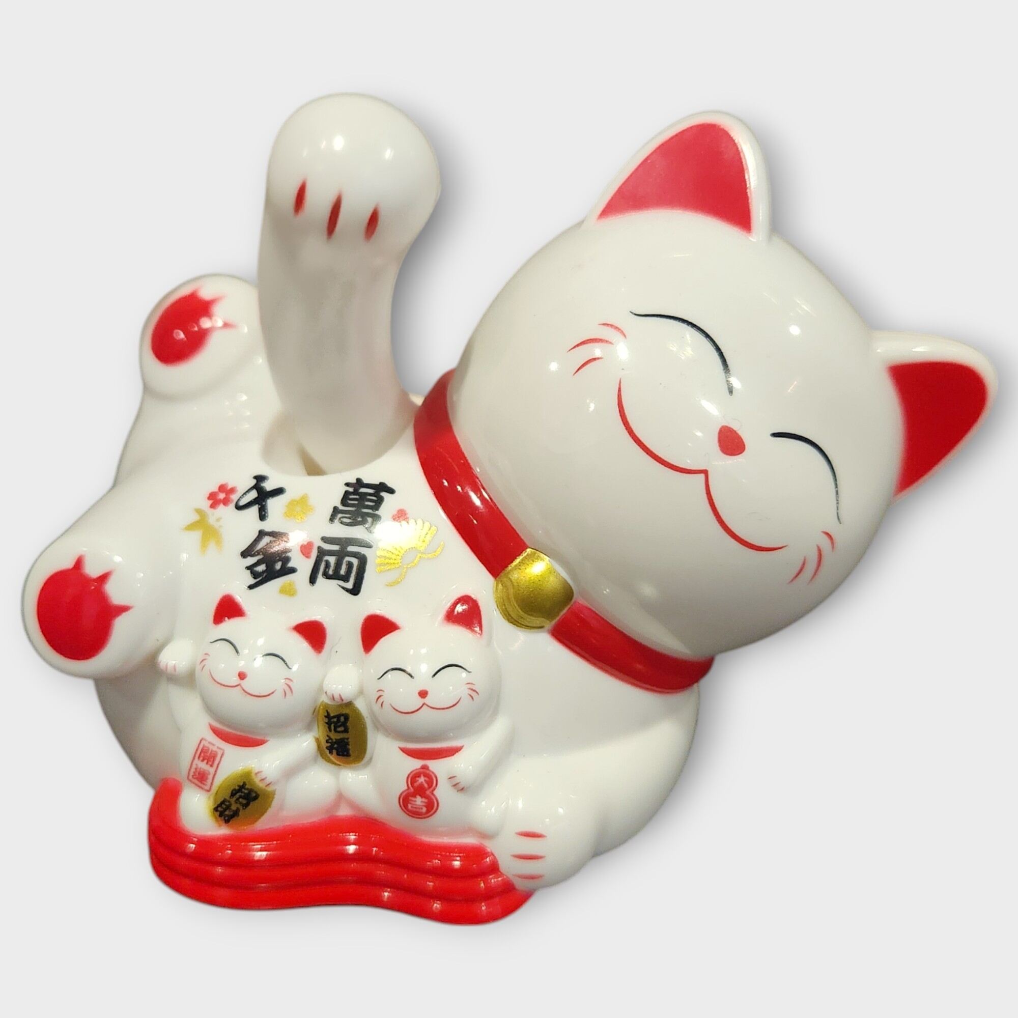 Statue - Maneki Neko Solar Large