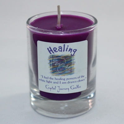 Healing Votive in Glass