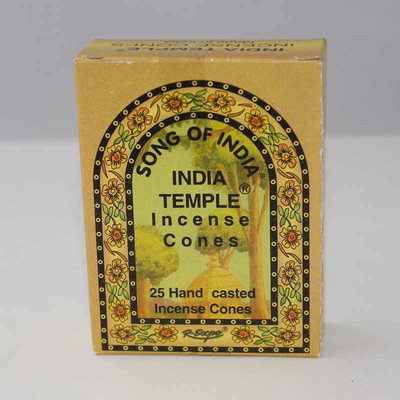 India Temple Incense Cones